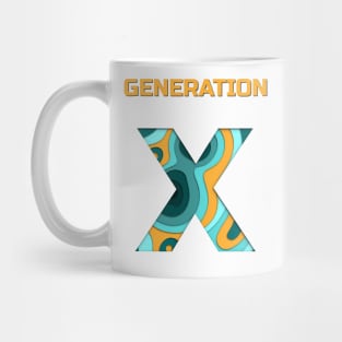 Generation X - children of the 70s and 80s Mug